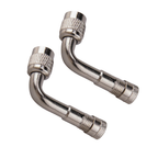 Ridefit 90 Degree Bend Tyre Valve Extension 2 Pack
