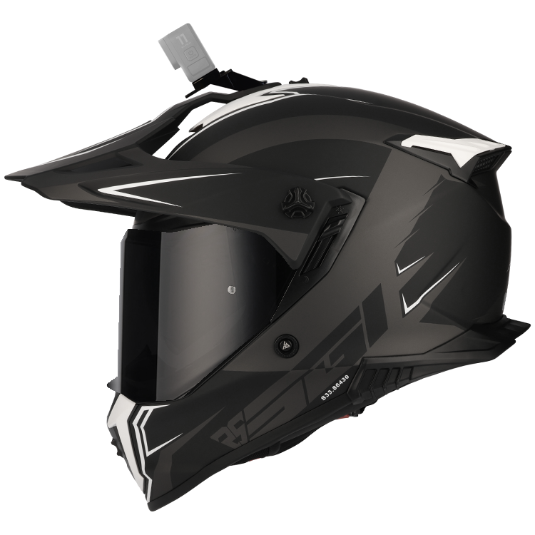 SGI Realm Ascent Gun-Metal/White Fibreglass
